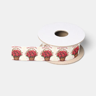 Lazo De Raso Colección de moda de lujo floral hermoso amor