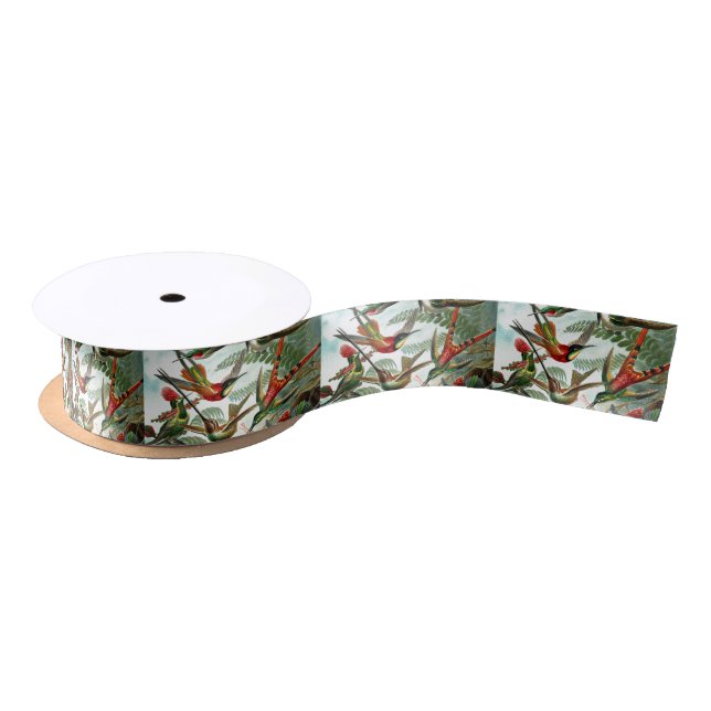 Lazo De Raso Colibríes (Carrete)