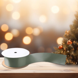 Lazo De Raso Color de tendencia Cinta satinada de satén gris os