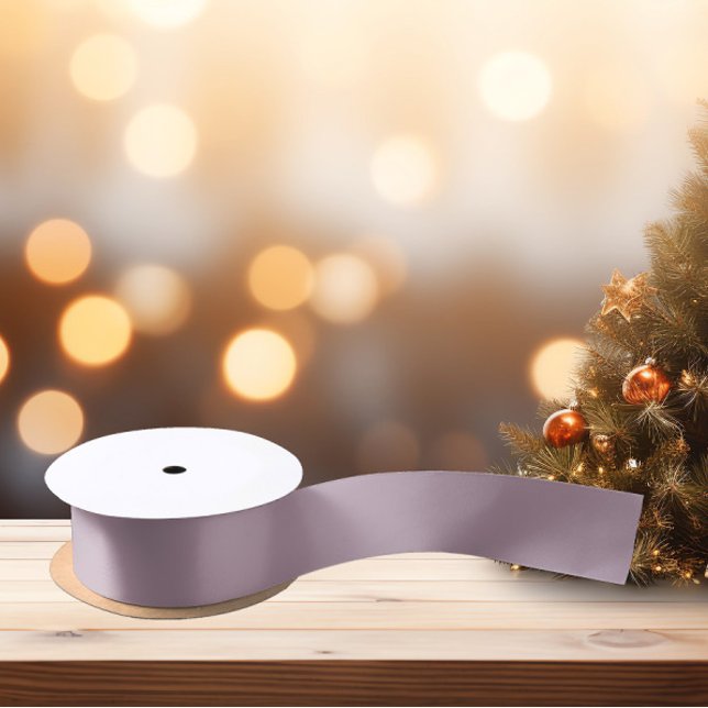 Lazo De Raso Color de tendencia Lavanda Gris Muerta (Subido por el creador)