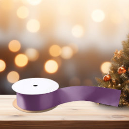 Lazo De Raso Color de tendencia medio morado