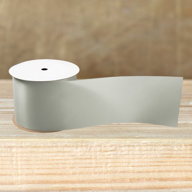 Lazo De Raso Color sólido del sabio blanco (Subido por el creador)