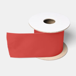 Lazo De Raso Color sólido rojo navidad