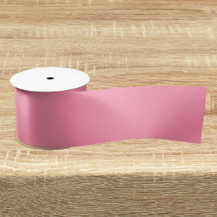 Lazo De Raso Color sólido rosa Baker-Miller