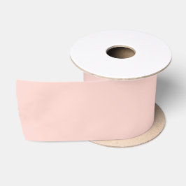 Lazo De Raso Color Sólido Rosa Claro Desvanecido 