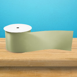 Lazo De Raso Color sólido verde pálido