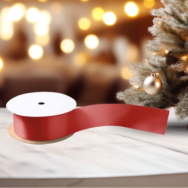 Lazo De Raso Colores clásicos - rojo brillante - cinta satinada (Subido por el creador)