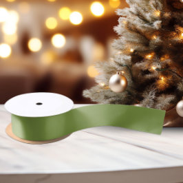 Lazo De Raso Colores clásicos - Verde suave - Cinta satinada só