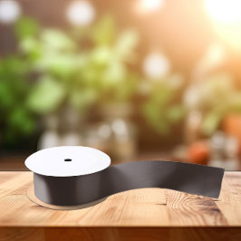 Lazo De Raso Colores de tendencia - Color café marrón - sólido