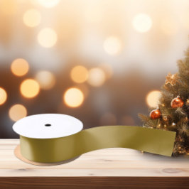 Lazo De Raso Colores de tendencia - Color de oliva soleado - só