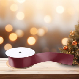 Lazo De Raso Colores de tendencia - Color rojo de cardenales - 