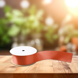 Lazo De Raso Colores de tendencia - Color rojo llamativo - sóli