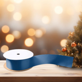 Lazo De Raso Colores elegantes - Azul clásico