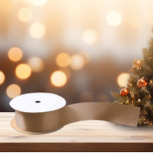 Colores elegantes - Café au Lait Satin Ribbon