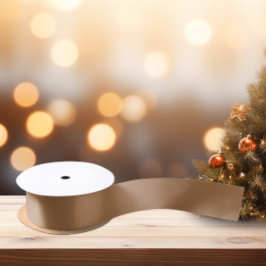 Lazo De Raso Colores elegantes - Café au Lait Satin Ribbon