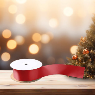 Lazo De Raso Colores modernos - Cinta satinada roja caliente