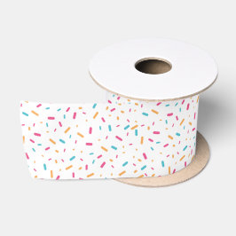Lazo De Raso Coloridas salpicaduras de confetti | Fiesta de cum