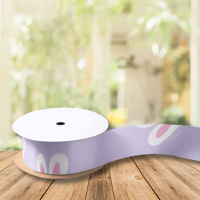 Lazo De Raso Conejo Lavender White Fluffy (Subido por el creador)