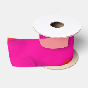 Lazo De Raso Corazón de papel decorativo 2