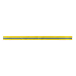 Lazo De Raso Country French Blue Tile Yellow Lemon Striped