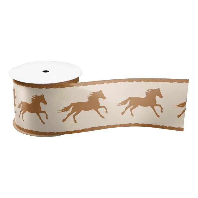 Lazo De Raso Cowgirl Horse Pony Cute Primer Fiesta (Carrete)