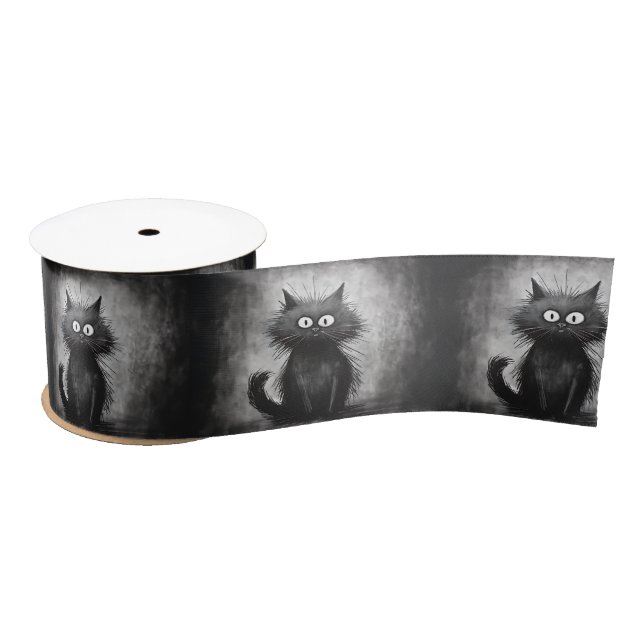 Lazo De Raso Crazy Scruffy Alley Cat (Carrete)