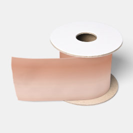 Lazo De Raso Creamy Peach Rosa Rubor Ombre     