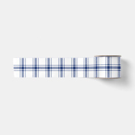 Lazo De Raso Cuadro náutico azul y blanco