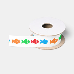 Lazo De Raso Cumpleaños O-Fish-Ally Uno Pesca