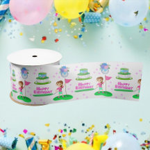 Cumpleaños Temático de Golf de Chica Chibi Adorabl