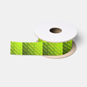Lazo De Raso Cumpleaños (verde)