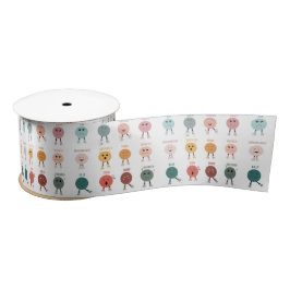 Lazo De Raso Cute Colorful Feelings Emotions Faces Chart
