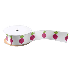 Lazo De Raso Cute Kawaii Beet