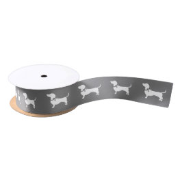 Lazo De Raso Dachshund Wiener Dog Puppy Satin Ribbon