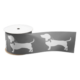 Lazo De Raso Dachshund Wiener Dog Puppy Satin Ribbon