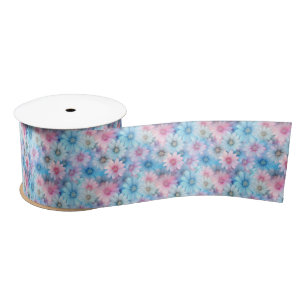 Lazo De Raso Daisies Satin Ribbon