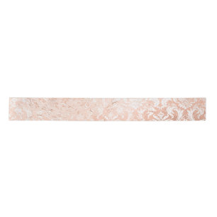 Lazo De Raso Damasco de Oro Rosa