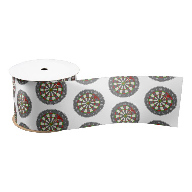 Lazo De Raso Dart Board On White (Carrete)
