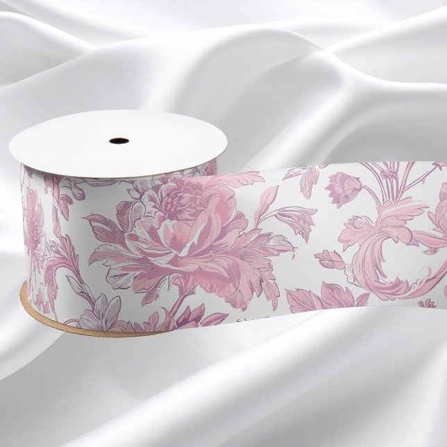 Lazo De Raso Decoupage de chinoisería rosa claro (Subido por el creador)
