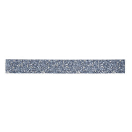 Lazo De Raso Denim Blue Glitter Birthday