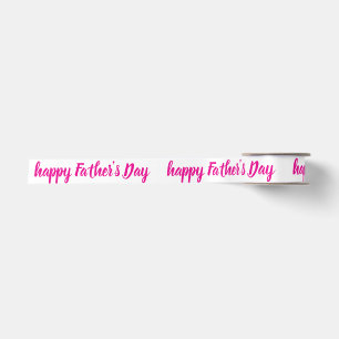 LAZO DE RASO DÍA DEL PADRE FELIZ TEXTO PERSONALIZADO NOMBRE CON