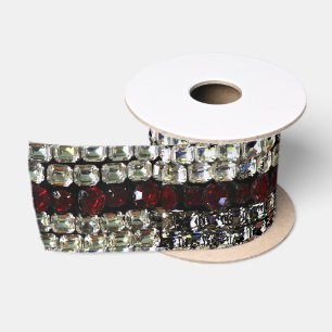 Lazo De Raso Diamante de imitación, diamantes, joyas, piedras p
