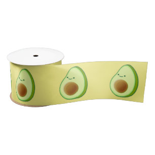 Lazo De Raso Dibujo de aguacate cutáneo