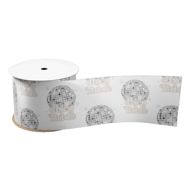 Lazo De Raso Discoteca Bride Retro Disco Ball Bridal Shower (Carrete)