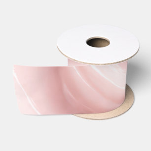 Lazo De Raso Diseño abstracto de crema rosa