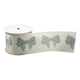 Lazo De Raso Diseño de arcos de Sage Velvet