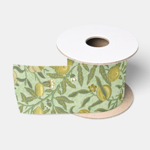 Lazo De Raso Diseño de la fruta de la granada de William Morris