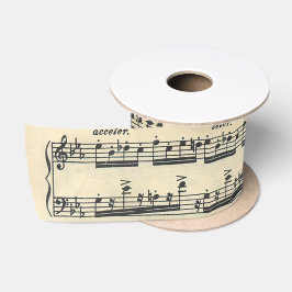 Lazo De Raso Diseño de música de hojas
