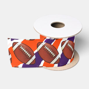 Lazo De Raso Diseño de tigre medio de fútbol