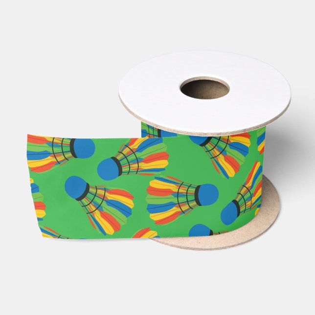 Lazo De Raso Diseño de Volante de Bádminton  (Carrete)